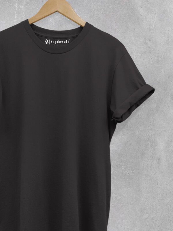 solid-black-plain-tshirt